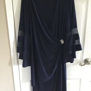 R&M Richards Navy knee length dress